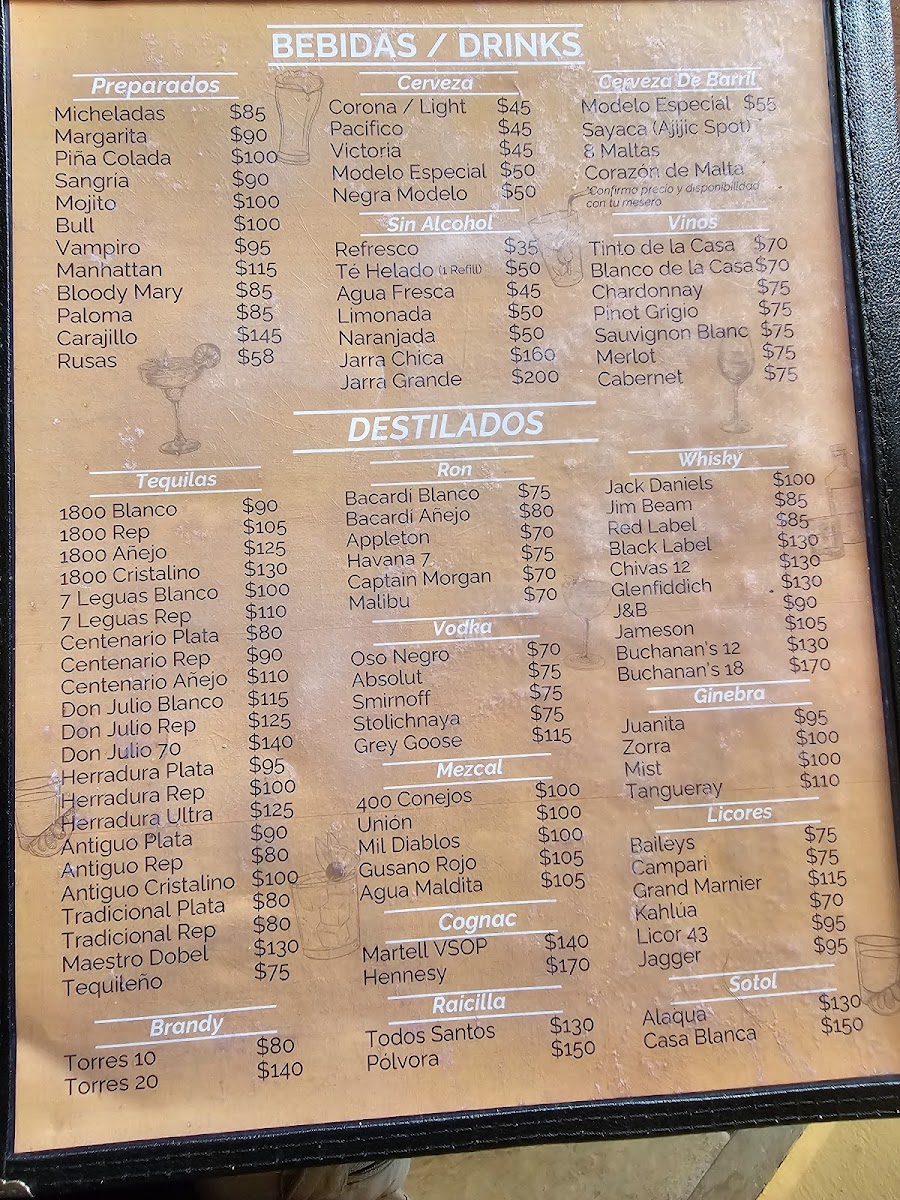 Jardin Plaza Restaurant Menu - Image 1