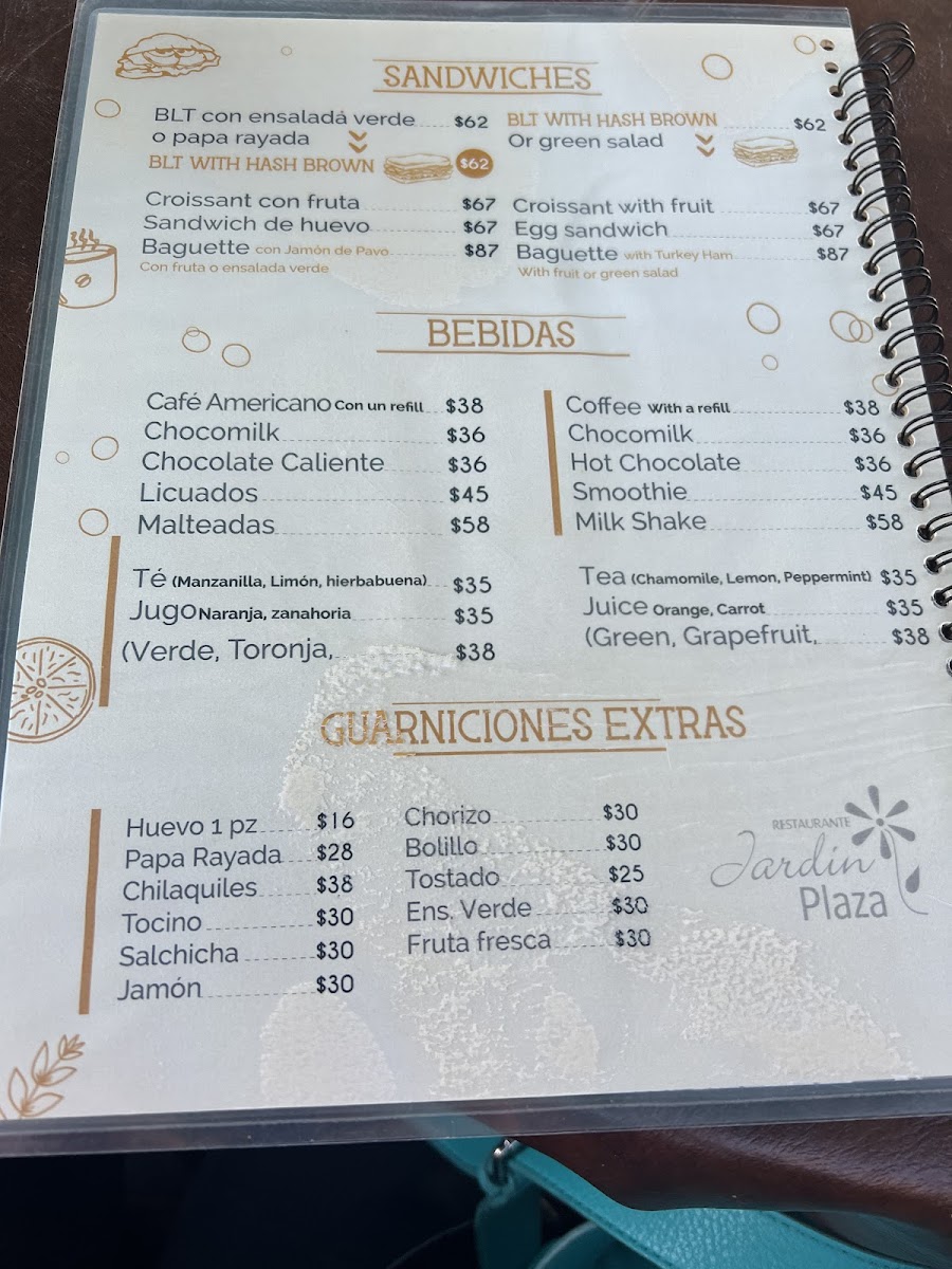 Jardin Plaza Restaurant Menu - Image 4
